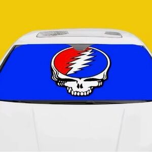 Steal your Face - Grateful Dead Car Sun Visor